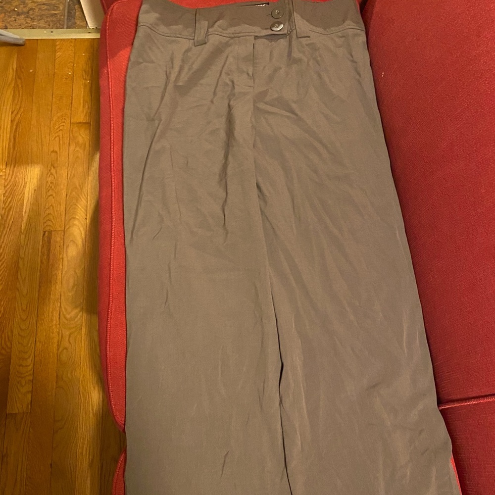 Dark Olive Slacks Plus Size